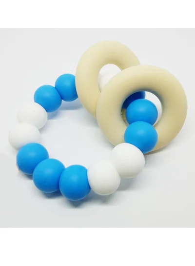Desert Chomps Desert Chomps Vera Summer Time Teether - Blue Ocean