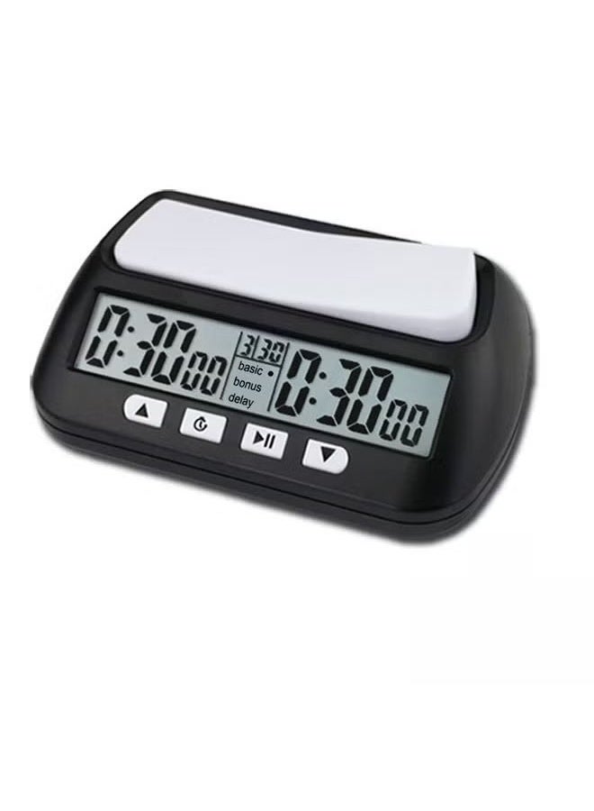 Chess Clock Digital Chess Timer with Countdown Alarm Bonus and Delay Functions Professional Chess Clock Timer for Board Games - Image 1