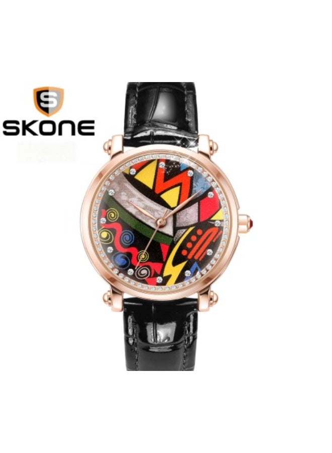 SKONE Exquisite Colorful Women's Watch - Your Unique Beauty - Image 1