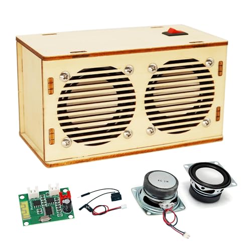 SCAEMO DIY Bluetooth Speaker Kit Stem Projects for Kids Ages 812 Science STEM Kits for Kids Ages 10121416 Gifts for 9 10 11 12 13 14 15 16 Year Old Boys Teens Wood - Image 1