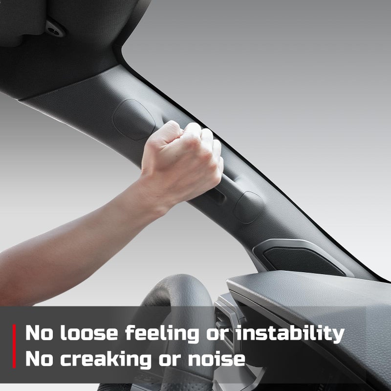 bgucar Driver Side A-Pillar Grab Handle for Toyota Tacoma Gen 4th (2024-2026), OEM-Style Texture, Matches Passenger Side, Sturdy & No Creaking Noise, Easy Installation - Image 5