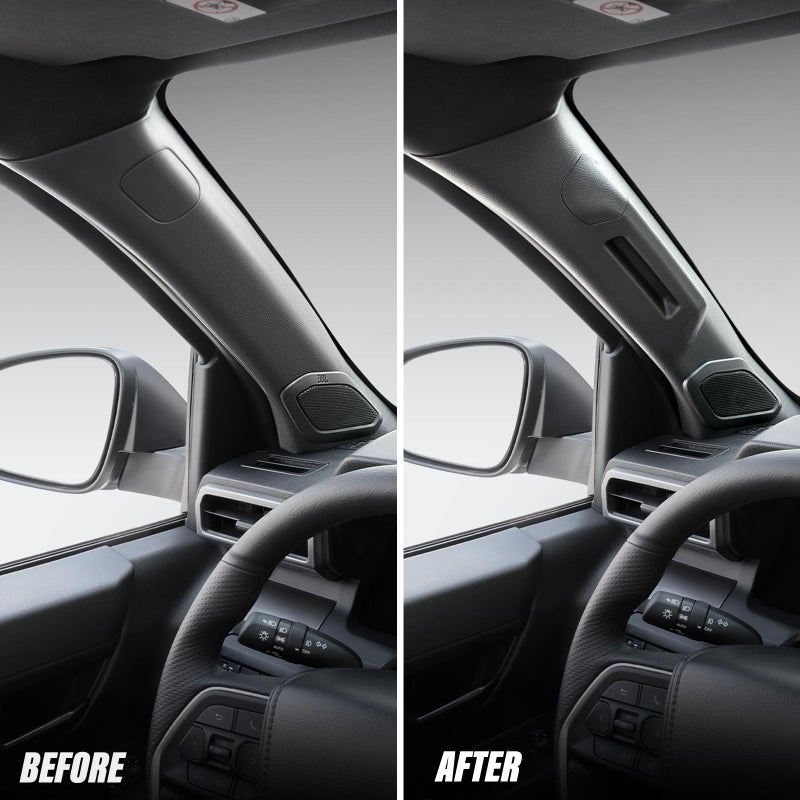 bgucar Driver Side A-Pillar Grab Handle for Toyota Tacoma Gen 4th (2024-2026), OEM-Style Texture, Matches Passenger Side, Sturdy & No Creaking Noise, Easy Installation - Image 4