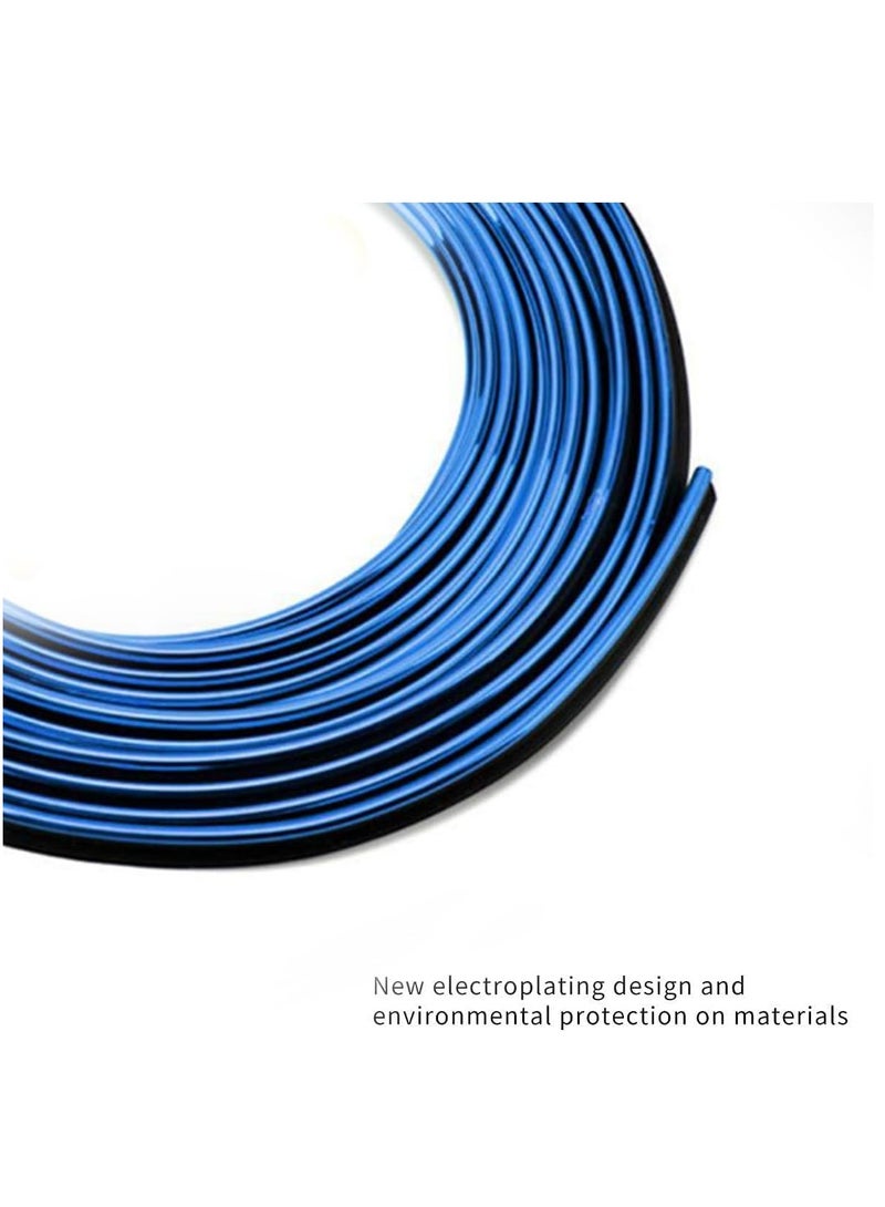 SYOSI Anti Dust Mats and Trim for Dodge Charger Accessories, 6 Pcs Cup Inserts Mats 3 Pcs A/C Volume Radio Switch Ring 5 Meters Car Interior Moulding Strip Trim Decal - Image 5