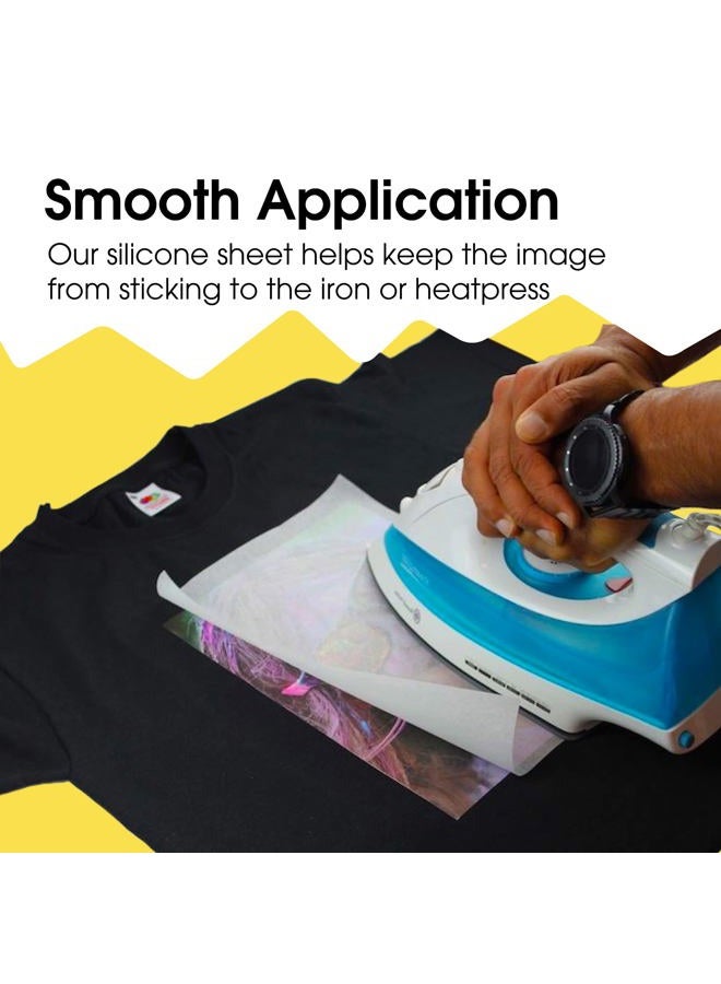 ppd Silicon Papers for T Shirt Transfer Iron or Heat Press - 10 Sheets PPD-102 - Image 3