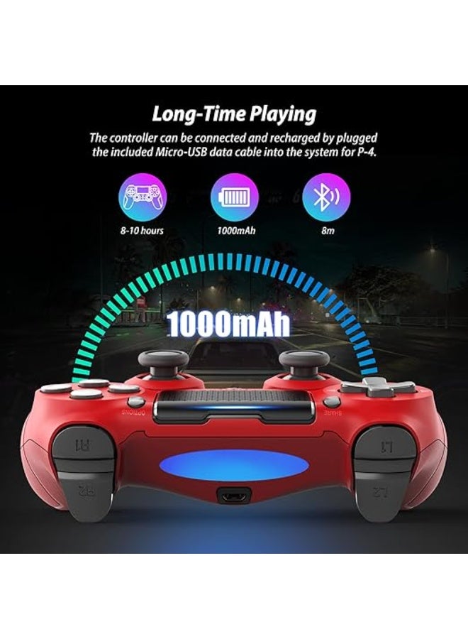Wireless Game Controller with Motion Sensors, Audio, Touchpad & Dual Vibration – Compatible with PS4 Consoles - Image 2