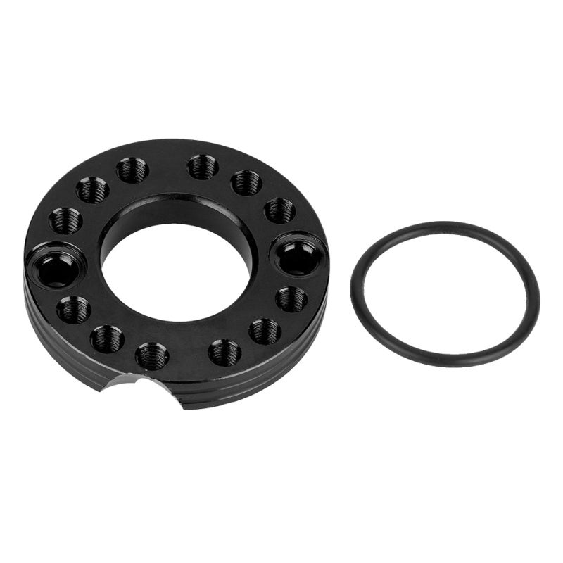 90cc 110cc 125cc Carburetor Runner Plate - Black Aluminum Alloy Adjuster Carburetor Plate for Pit Bikes - Image 1