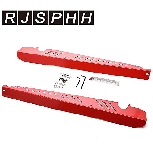 RJSPHH for Subaru 2015-2020 WRX & STi Red Aluminum Fender Shrouds - Image 3