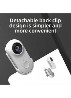 Generic Hd Camera Wifi Sports Camera Motorcycle Driving Recorder Vlog Outdoor Photo Thumb Camera-Body Color:Glossy Black-128GB Memory Card  - Image 2