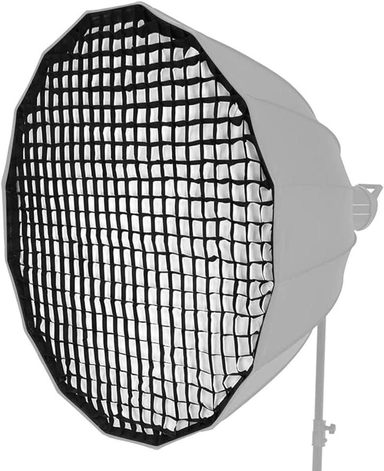 eWINNER Globally trusted quality Portable Octagon Round Long strip rectangle Umbrella Softbox Honeycomb Grid for Softbox Studio Flash Speedlite Photography Photo Shooting Video Accessory (70CM, Round Grid) Durability boosted processed material - Image 1