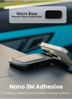 Moxedo Moxedo Flexi-Grip Magnetic Phone Holder Bendable Titanium Alloy Dashboard Car Mount 360° Rotation, One Hand Operation Compatible for iPhone 15 14 13 12 Pro Plus Max Mini  - Image 3
