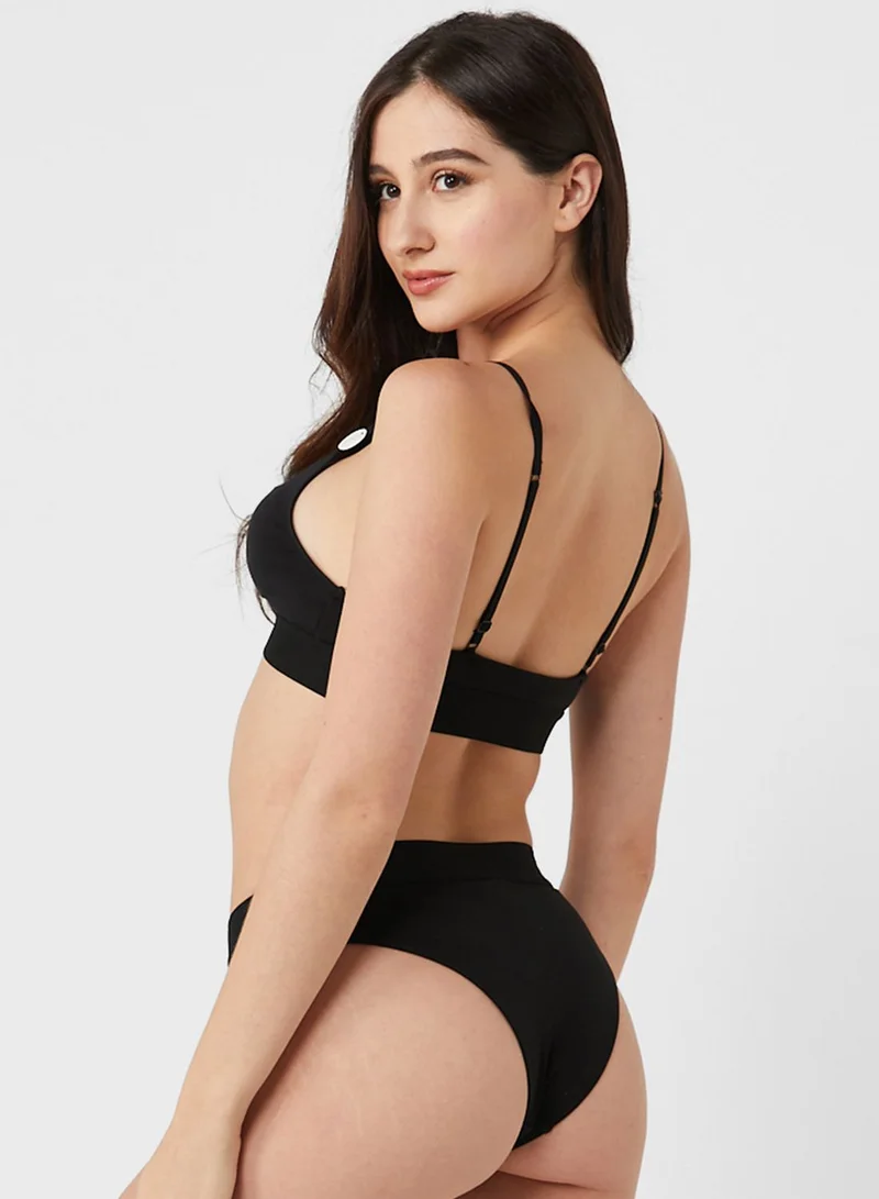 Cotton On Body Organic Cotton Scoop Bralette