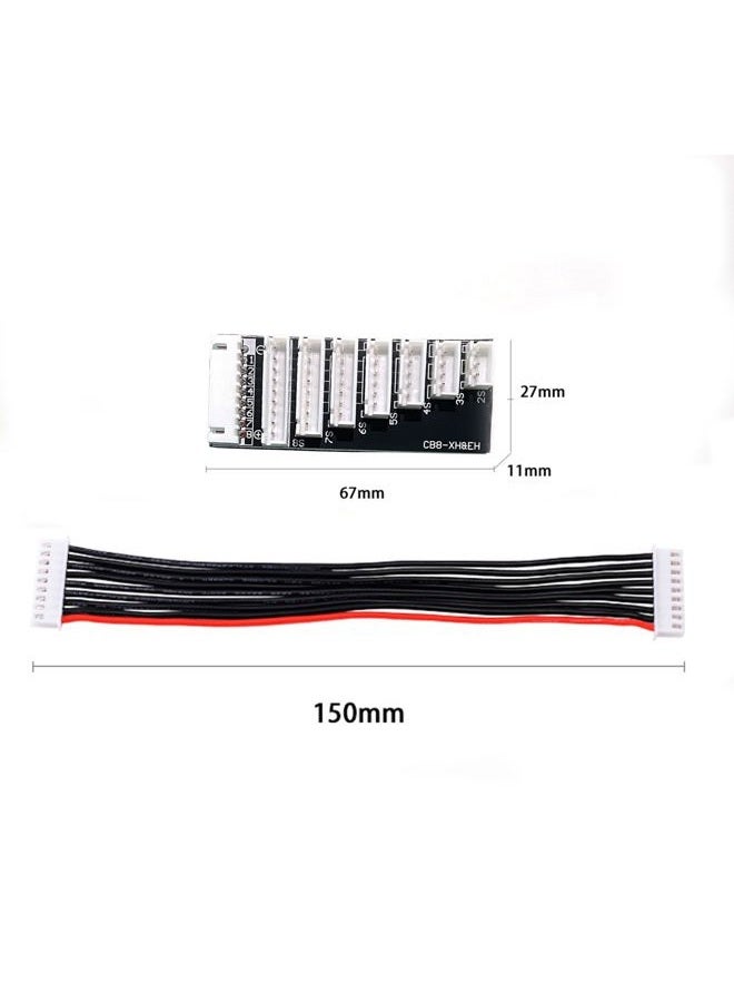 Hobbymall Lipo Battery Balance Board 2-8S Lipo Battery Charger Extend Expansion Board Adapter Converter for Icharger 308/406/408 Duo ISDT Charger - Image 2