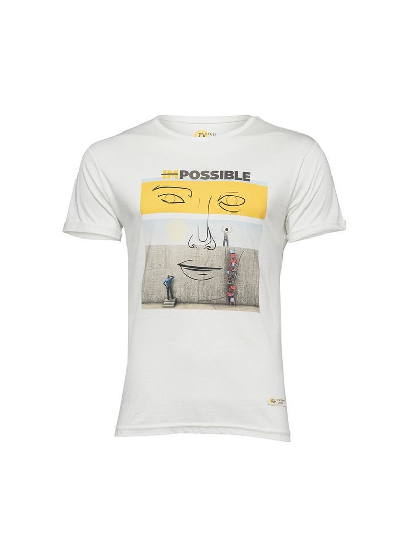 Biggdesign T Shirt Printed Male Cotton Crew Neck Custom Design Various Size  - Image 1