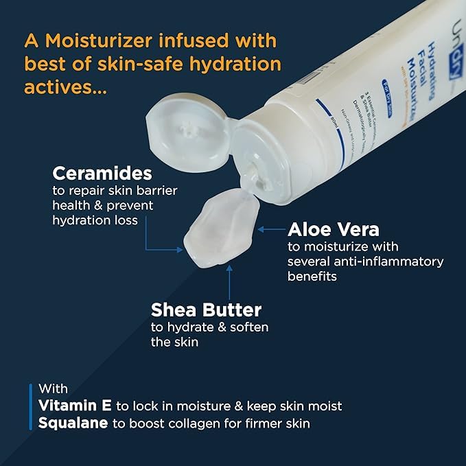 Undry Facial Moisturizer for Dry Skin 80ml Pack of 3 Moisturizer for Face - Image 5