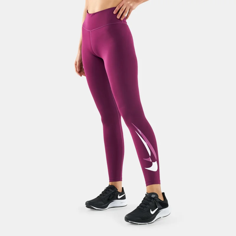 Nike Women's Dri-FIT Swoosh Running 7/8-Length Leggings