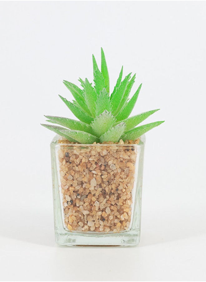 Rahalife Artificial Succulent Bonsai  - Image 1