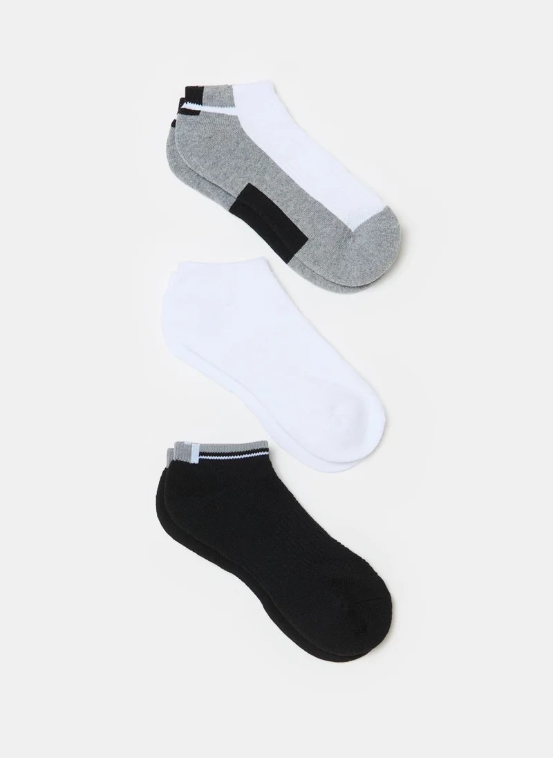 او في اس Three-Pair Pack Stretch Fitness Shoe Liners
