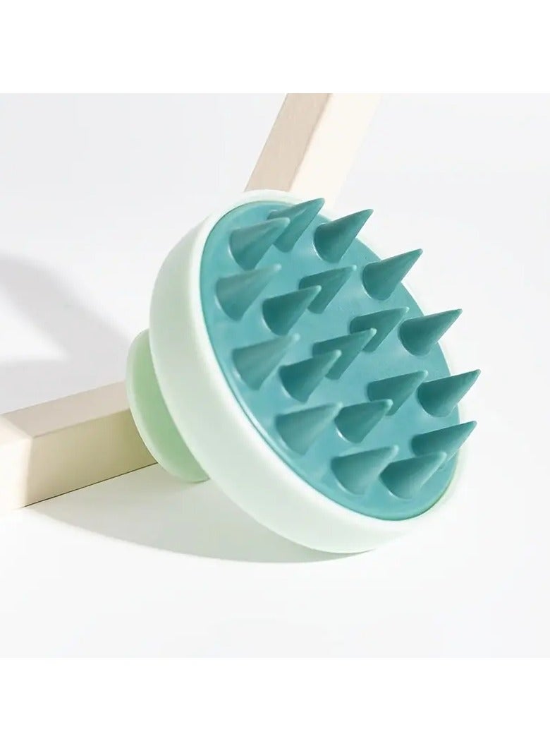 ORiTi Soft Silicone Hair Massage Brush - Silicone Shampoo Hair Brush - Hair Washing Comb, Skin-friendly, Soft And Comfortable, Exfoliates Scalp Dead Skin, Three Colors Available - Image 5