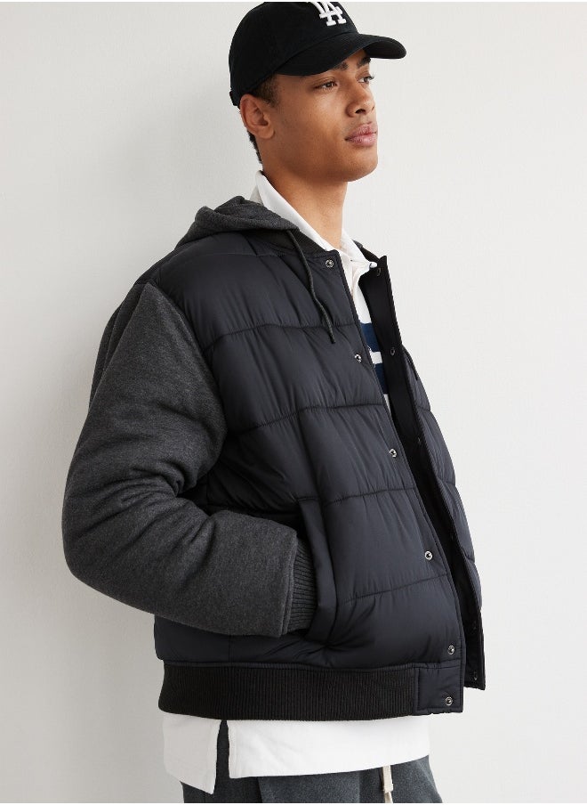 American Eagle - AE Bomber Puffer Jacket - Image 1