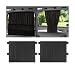 KHGUZ 2PCS Car Side Window Sun Shades Suction Cup Vehicle Sunshade Curtain with UV Rays Protection Removable Auto Window Sunscreen for Protecting Privacy Universal for SUV Truck RV - Image 2