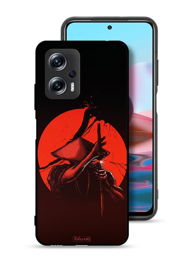 Tolwak Xiaomi Redmi Note 11T Pro 5G Protective Case Cover Sword Warrior - Image 1