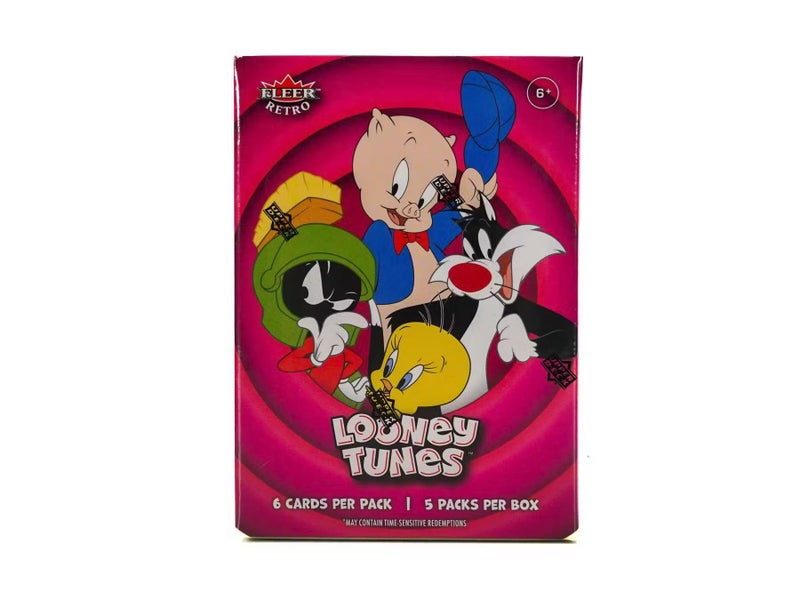 Upper Deck Fleer Retro Looney Tunes 5Pack Blaster Trading Card Box Upper Deck 2024 - Image 3