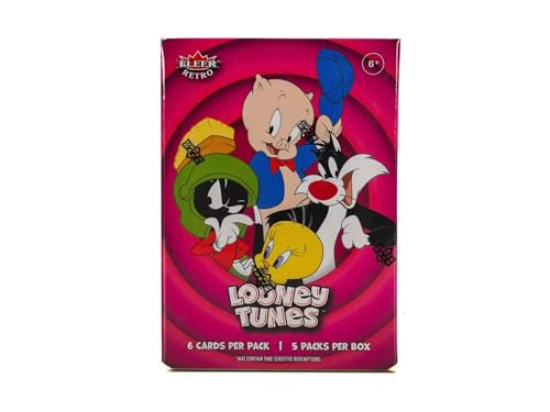 Upper Deck Fleer Retro Looney Tunes 5Pack Blaster Trading Card Box Upper Deck 2024 - Image 1