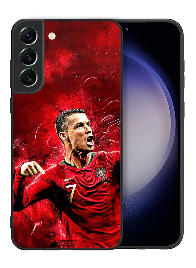 Tolwak Samsung Galaxy S21 FE 5G Protective Case Cover Cristiano Ronaldo - Image 2