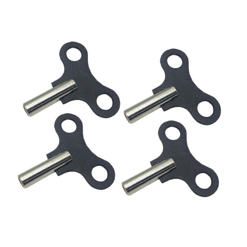 4pcs Metal Clock Keys For Winding Clocks Easy Insert Removal Durable Repair - Image 2