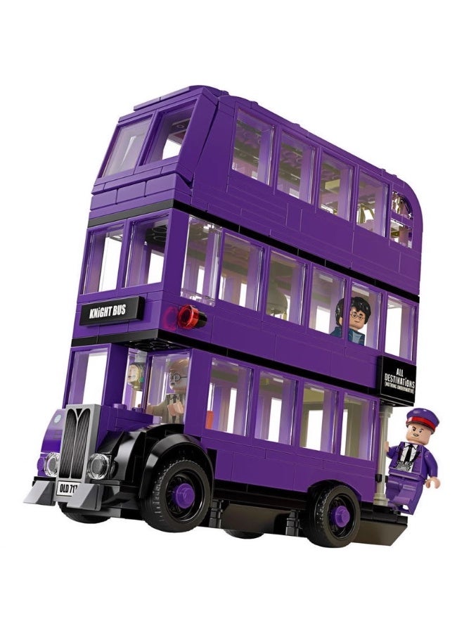 Harry Potter Magic Bus Building Blocks Building Bricks Kit Collectible Display Toy for Fans Gift Home Desktop Decoration - Image 1