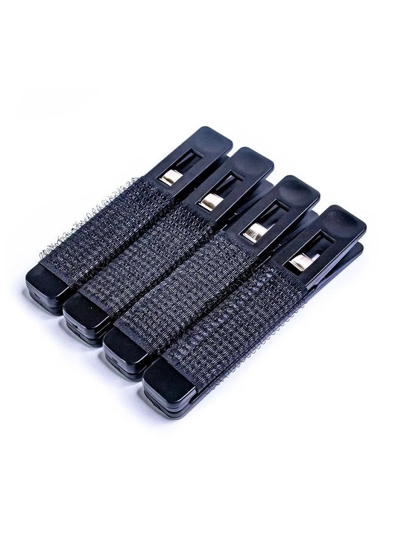 Onetech P. Flat W Velcro Hook Hair Clip 1x4