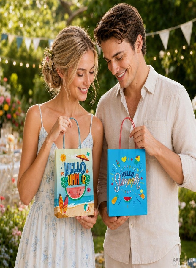 KatchOn, Hello Summer Gift Bags - 16 Pcs | Summer Treat Bags for Pool Party Decorations, Hello Summer Party Decorations | Summer Goodie Bags, Pool Party Supplies Beach Theme Party Supplies - Image 5