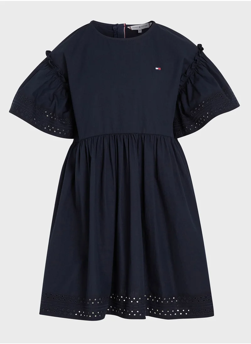 TOMMY HILFIGER Youth  Lace Detail Dress