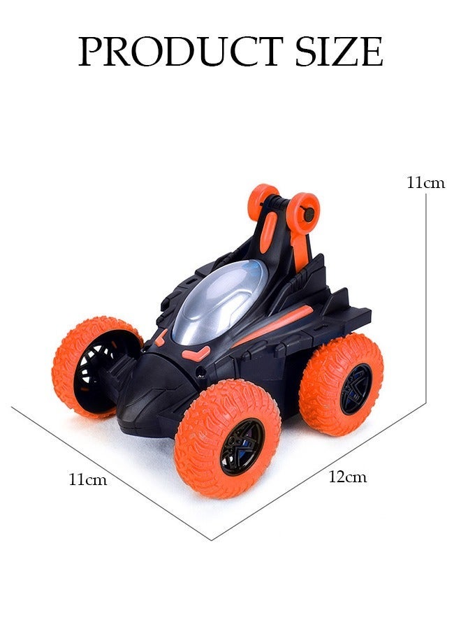 DUNISO 360 ° rotating remote control toy car with lights and music for rolling, suitable as a gift for boys and girls - Image 2