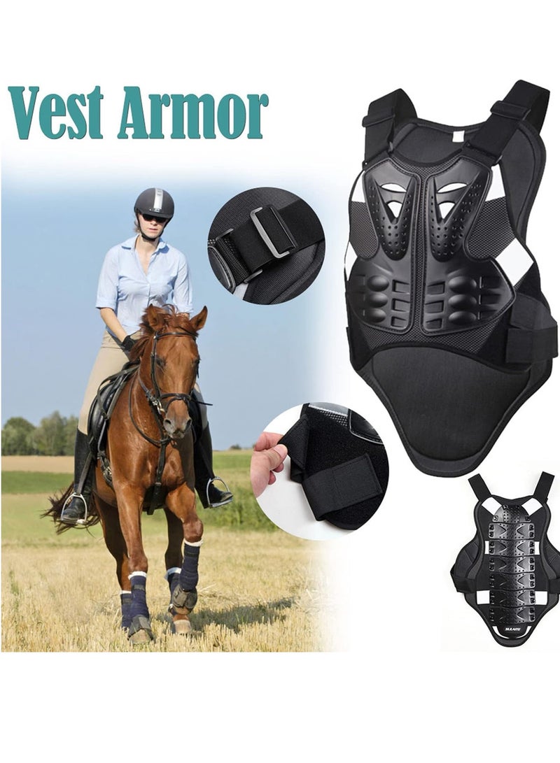 general Adjustable motorcycle section jacket, motorcycle protective sports vest for motorcycle spine - Image 3