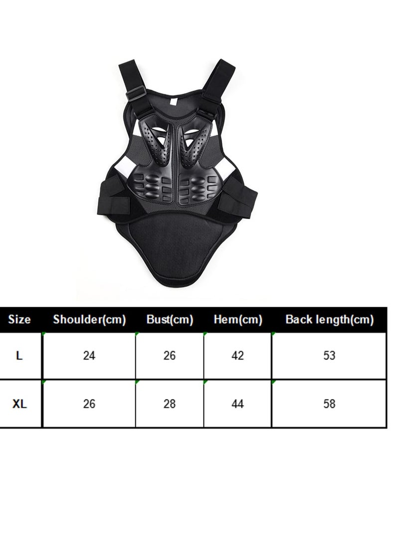 general Adjustable motorcycle section jacket, motorcycle protective sports vest for motorcycle spine - Image 4