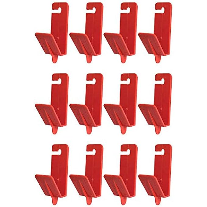 CROWNMOLDCLIP CROWN MOLDING INSTALLATION HEAVY DUTY ABS CLIPS, 12-PACK