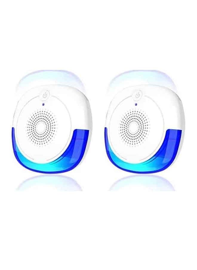 Generic - Ultrasonic Pest Repeller Plug in Pest Reject Electronic Insect Fly Trap for Indoor Outdoor Use Electric Bug Zapper for Insect Roach Mice Spider Ant Bug Mosquito Mouse Repellent Indoor 2 Pack - Image 1