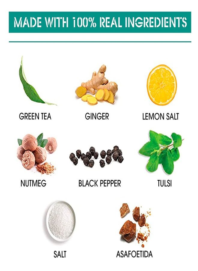Teabox Detox Kahwa Herbal Tea | 25 Biodegradable Teabags | 8 Natural Ingredients | Supports Body Detox & Healthy Digestion | 0% Bitterness | Caffeine-Free Wellness Brew - Image 2