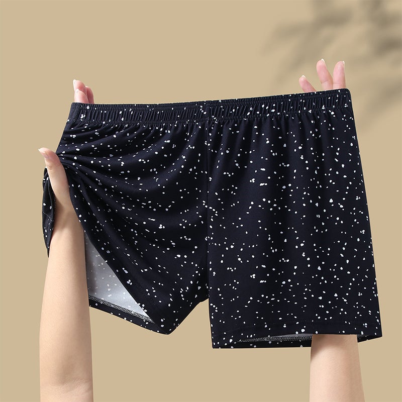 Men'S Loose Boxer Briefs Comfortable Breathable Summer Youth Home Sleep Shorts - Image 1