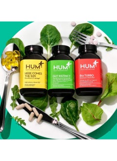 HUM B12 Turbo Boost Your Vitamin B12 Dietary Supplement 30 Vegan Tablets  - Image 3