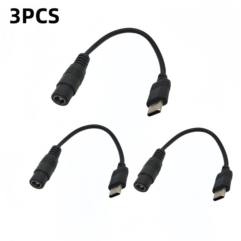 DC5.5x2.1mm to V8 USB Battery Adapter Charging Cable for Laser Levels 3Pcs - Image 4
