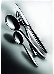 MEPRA 101622045 Fantasia Flatware Set 45 Piece Set Acqua Dishwasher Safe Cutlery Metallic