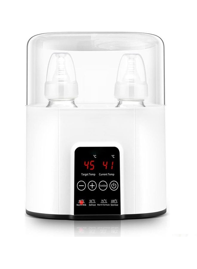 Bukela 24H Constant Mode Double Baby Bottle Warmer for Twins, Accurate Temperature Control Milk Heater, Warms Breastmilk, Formula Water & Baby Food, Compatible with All Baby Bottles - Image 1