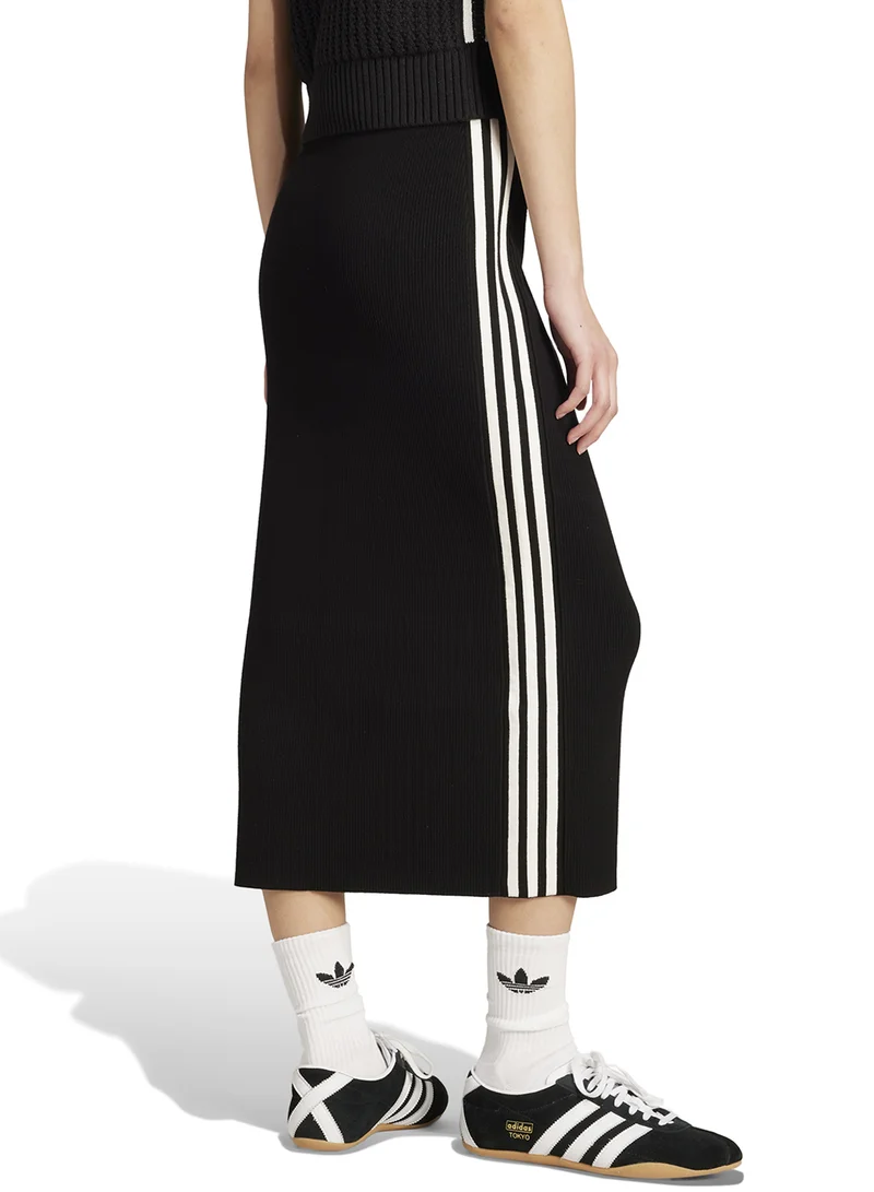 adidas Originals 3-Stripe Adicolor Knitted Skirt