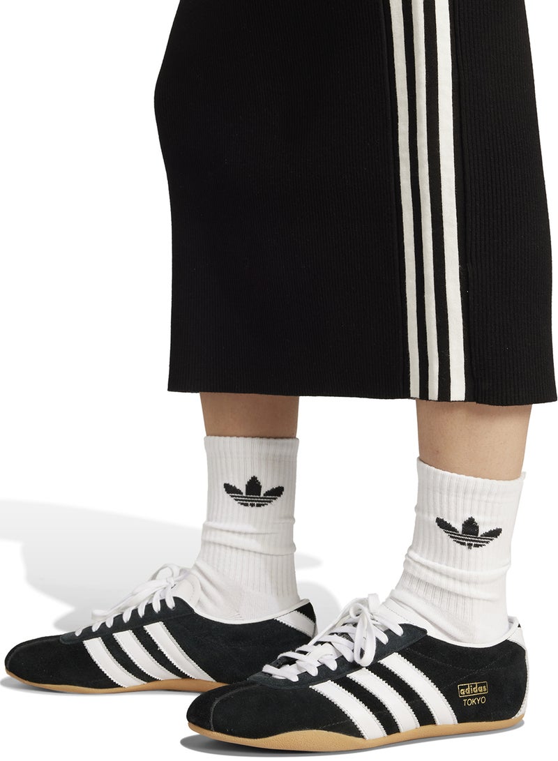 adidas Originals 3-Stripe Adicolor Knitted Skirt - Image 3