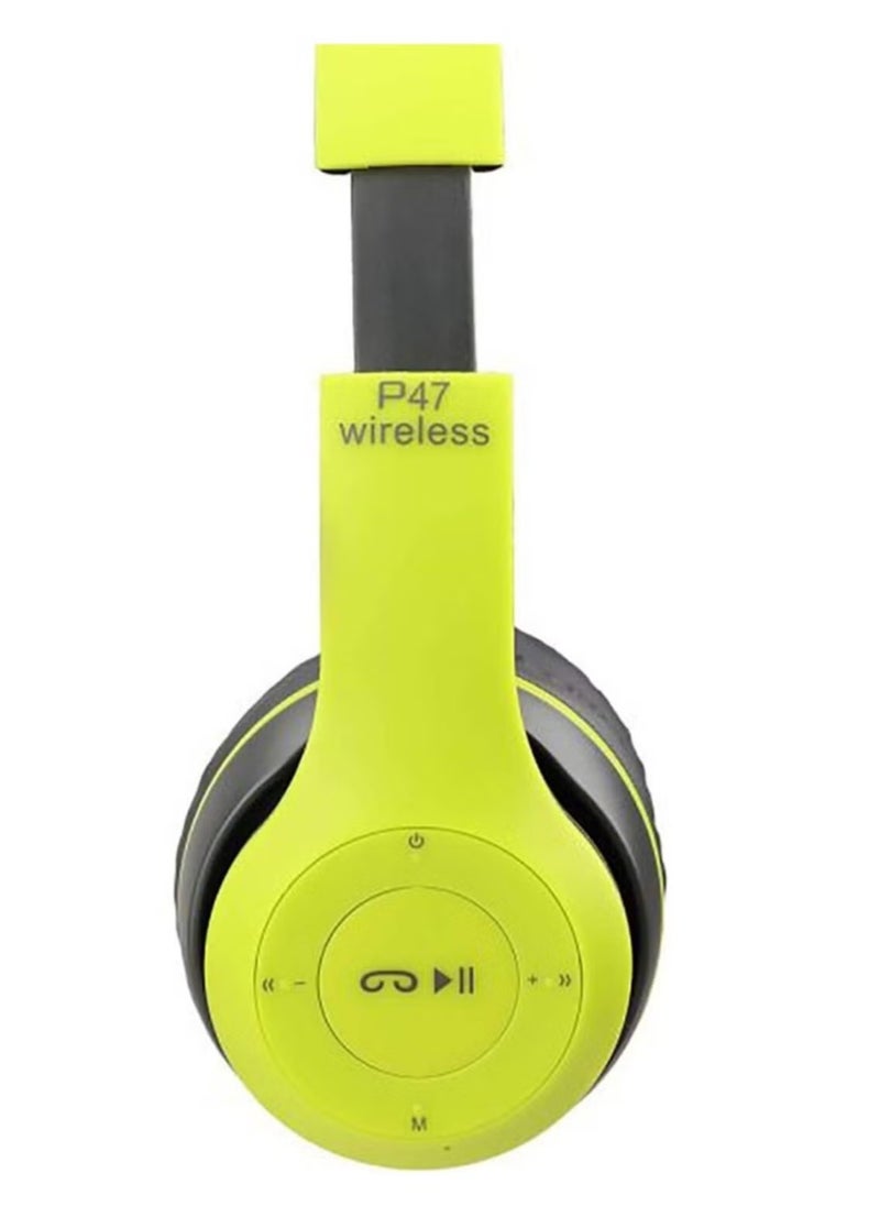 P47 - Wireless Bluetooth Stereo Headphone P47 Headset With Hidden Mic - Image 1