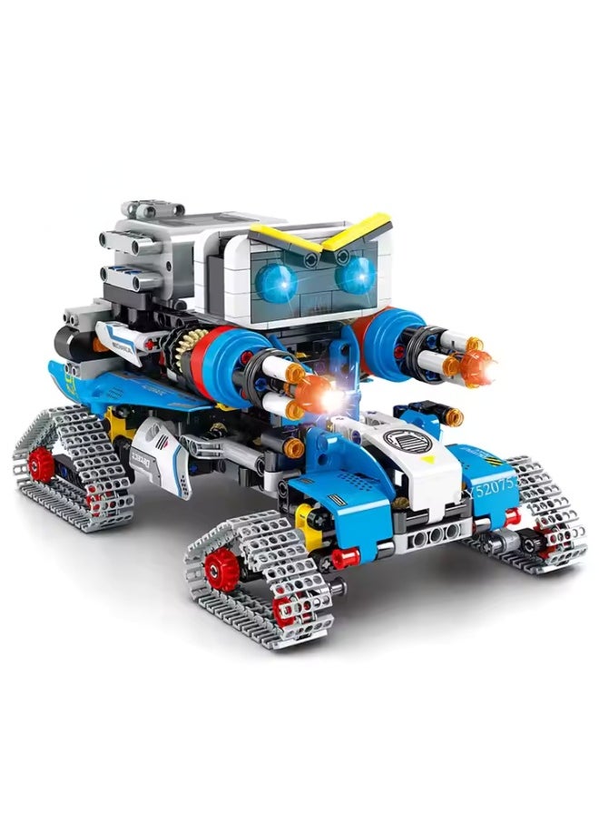 SEMBO STEM Robot Building Kit for Kids, 796-Piece Educational Construction Toy for Boys and Girls Age 12 13 14 15 and Up, DIY Robot Model Building Blocks Set, Creative Engineering Toy, Science and Technology Learning Kit, Robotics Gift for Teens, Brain Development Puzzle Toy, Mechanical Toy for Future Engineers, Smart Robot Toy for Kids, Intelligent Programmable Robot Toy, Gift Idea for Young Inventors, Birthday Gift for Children, Holiday Gift for Boys, Girls, Teens, Educational Toys for Home and Classroom, Kids Learning Games, Toy Set with Multiple Robot Shapes, DIY Toy for Creative Play, Best Toy for STEM Education, Hands-On Assembly Toy, Fun Robot Challenge Game, School Project Kit, Kids Activity Toy, Interactive Learning Toy, Big Block Robot Toy, Popular Toy Gift for Kids Who Love Science, Engineering, Robotics, and Building  - Image 5