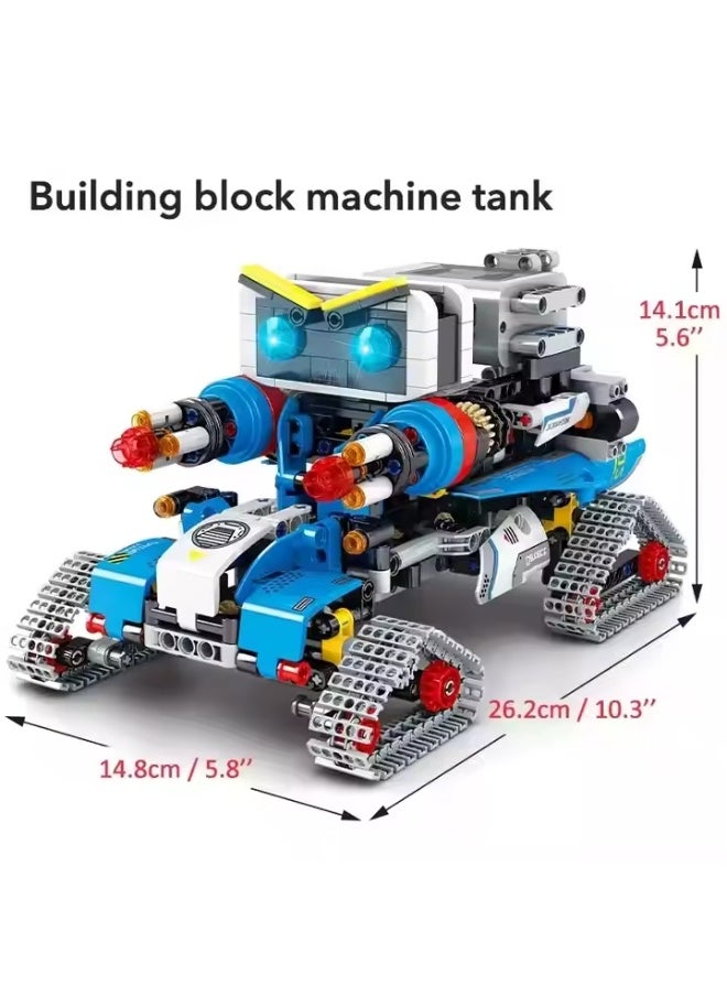 SEMBO STEM Robot Building Kit for Kids, 796-Piece Educational Construction Toy for Boys and Girls Age 12 13 14 15 and Up, DIY Robot Model Building Blocks Set, Creative Engineering Toy, Science and Technology Learning Kit, Robotics Gift for Teens, Brain Development Puzzle Toy, Mechanical Toy for Future Engineers, Smart Robot Toy for Kids, Intelligent Programmable Robot Toy, Gift Idea for Young Inventors, Birthday Gift for Children, Holiday Gift for Boys, Girls, Teens, Educational Toys for Home and Classroom, Kids Learning Games, Toy Set with Multiple Robot Shapes, DIY Toy for Creative Play, Best Toy for STEM Education, Hands-On Assembly Toy, Fun Robot Challenge Game, School Project Kit, Kids Activity Toy, Interactive Learning Toy, Big Block Robot Toy, Popular Toy Gift for Kids Who Love Science, Engineering, Robotics, and Building  - Image 3