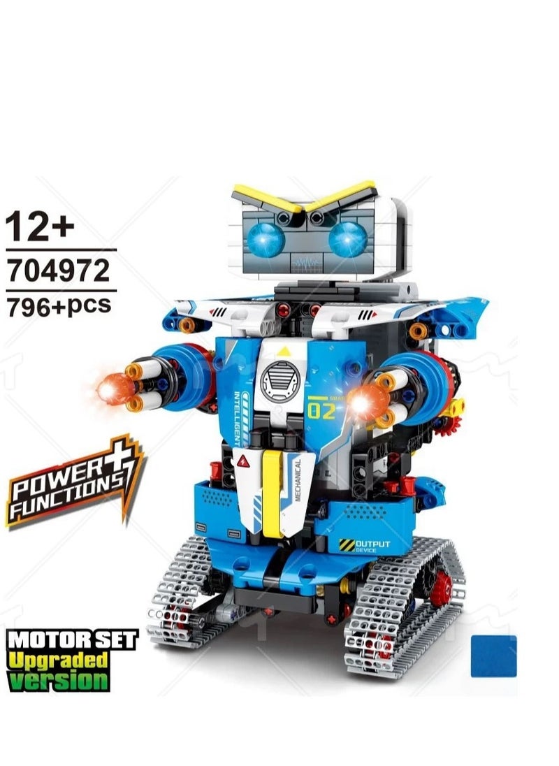 SEMBO STEM Robot Building Kit for Kids, 796-Piece Educational Construction Toy for Boys and Girls Age 12 13 14 15 and Up, DIY Robot Model Building Blocks Set, Creative Engineering Toy, Science and Technology Learning Kit, Robotics Gift for Teens, Brain Development Puzzle Toy, Mechanical Toy for Future Engineers, Smart Robot Toy for Kids, Intelligent Programmable Robot Toy, Gift Idea for Young Inventors, Birthday Gift for Children, Holiday Gift for Boys, Girls, Teens, Educational Toys for Home and Classroom, Kids Learning Games, Toy Set with Multiple Robot Shapes, DIY Toy for Creative Play, Best Toy for STEM Education, Hands-On Assembly Toy, Fun Robot Challenge Game, School Project Kit, Kids Activity Toy, Interactive Learning Toy, Big Block Robot Toy, Popular Toy Gift for Kids Who Love Science, Engineering, Robotics, and Building  - Image 2